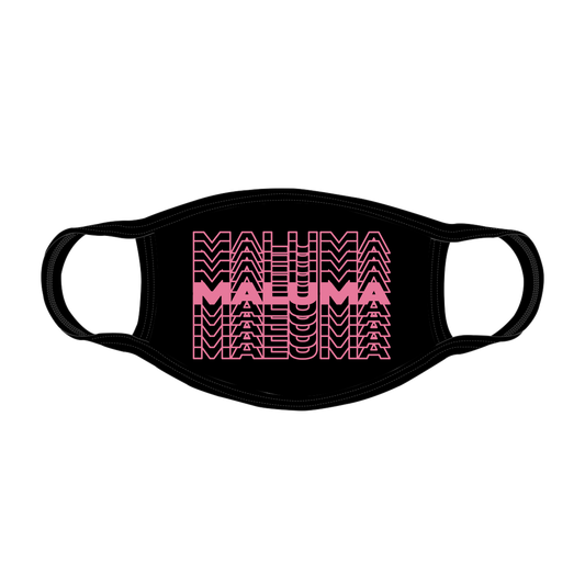 Maluma Repeat Black Mask