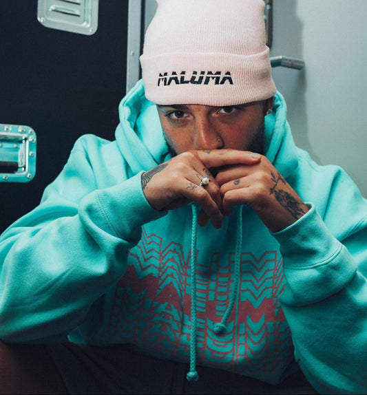 Maluma World Tour Pink Beanie