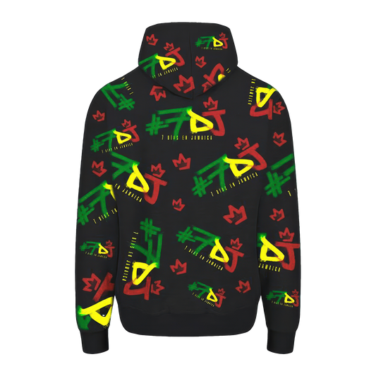 #7DJ Color Logo All-Over Hoodie