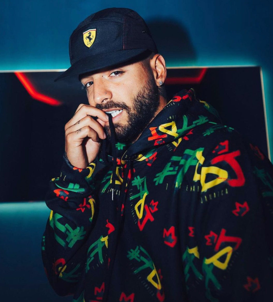 #7DJ Color Logo All-Over Hoodie