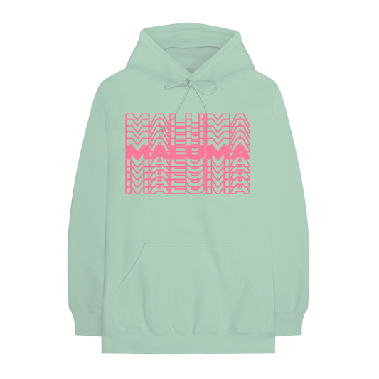 Maluma Repeat Hoodie - Mint