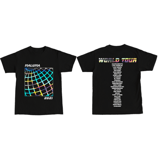 Maluma World Tour Iridescent Foil Tour Tee