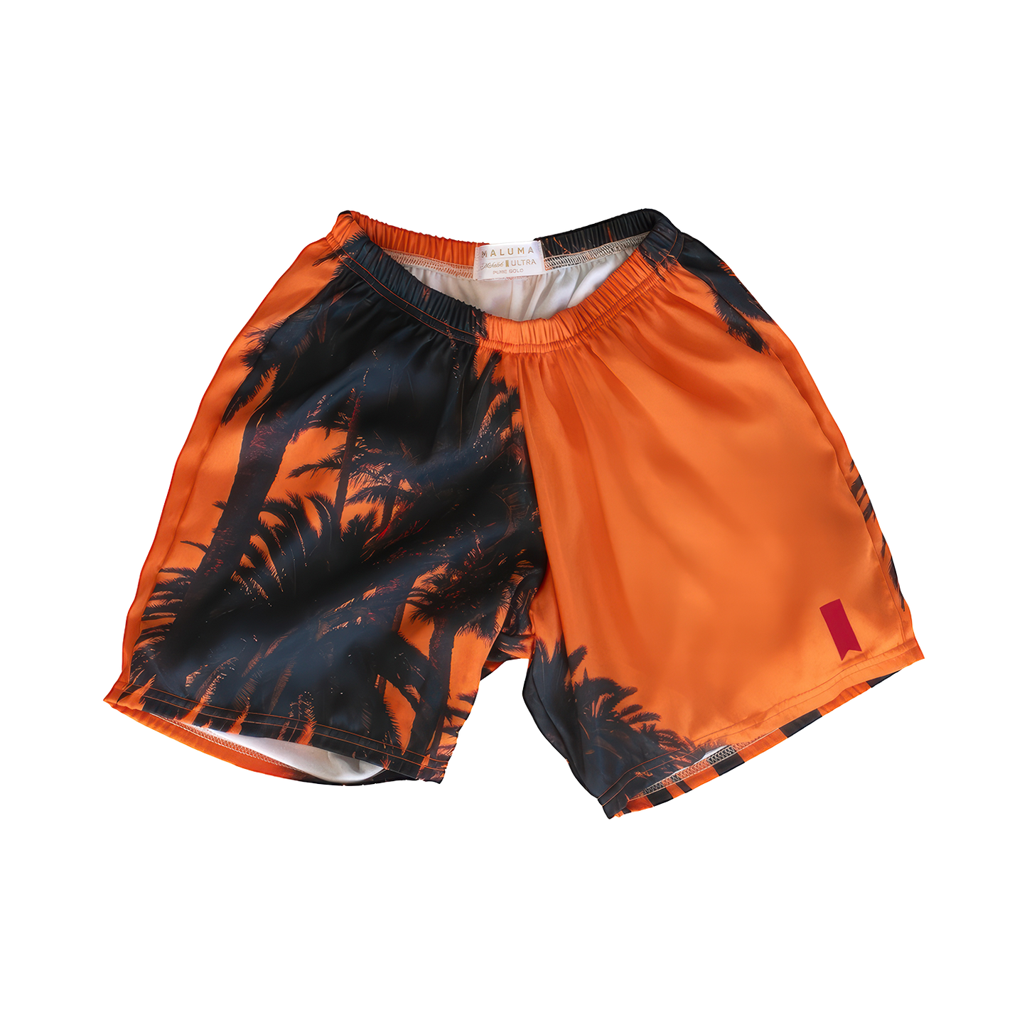 Sunset Orange Premium Shorts