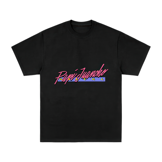 Papi Juancho Black Tee