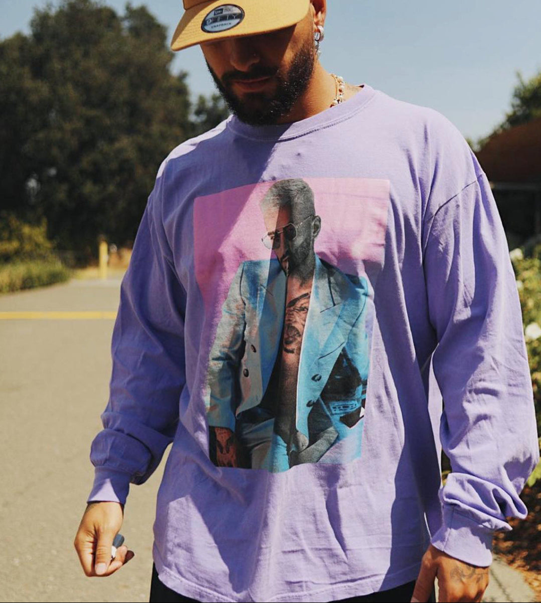 Papi Juancho Photo L/S Tee