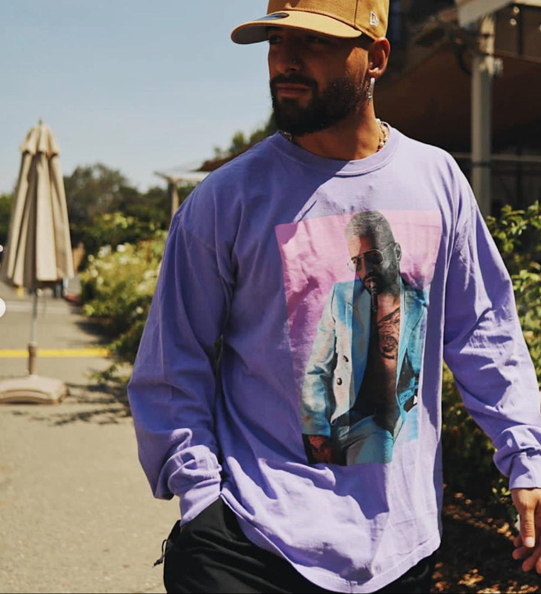 Papi Juancho Photo L/S Tee