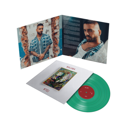 #7DJ (7 Dias En Jamaica) Turquoise Vinyl LP