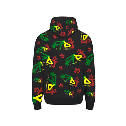 #7DJ Color Logo All-Over Hoodie