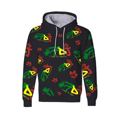 #7DJ Color Logo All-Over Hoodie