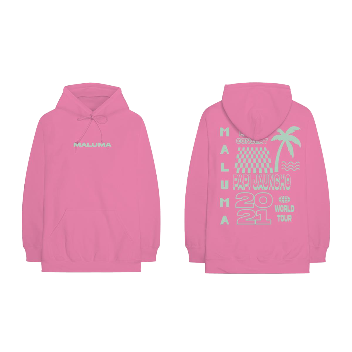 Sudadera con capucha Maluma Papi Juancho 2021 Azalea World Tour