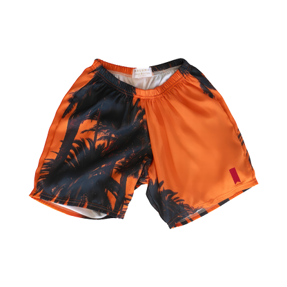 Sunset Orange Premium Shorts