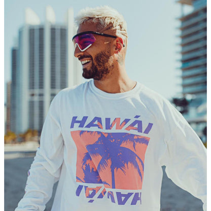 Hawái White Long Sleeve Tee