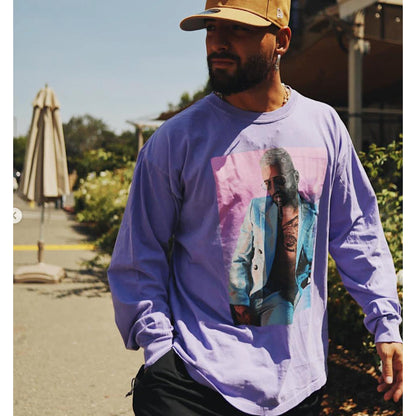 Papi Juancho Photo L/S Tee