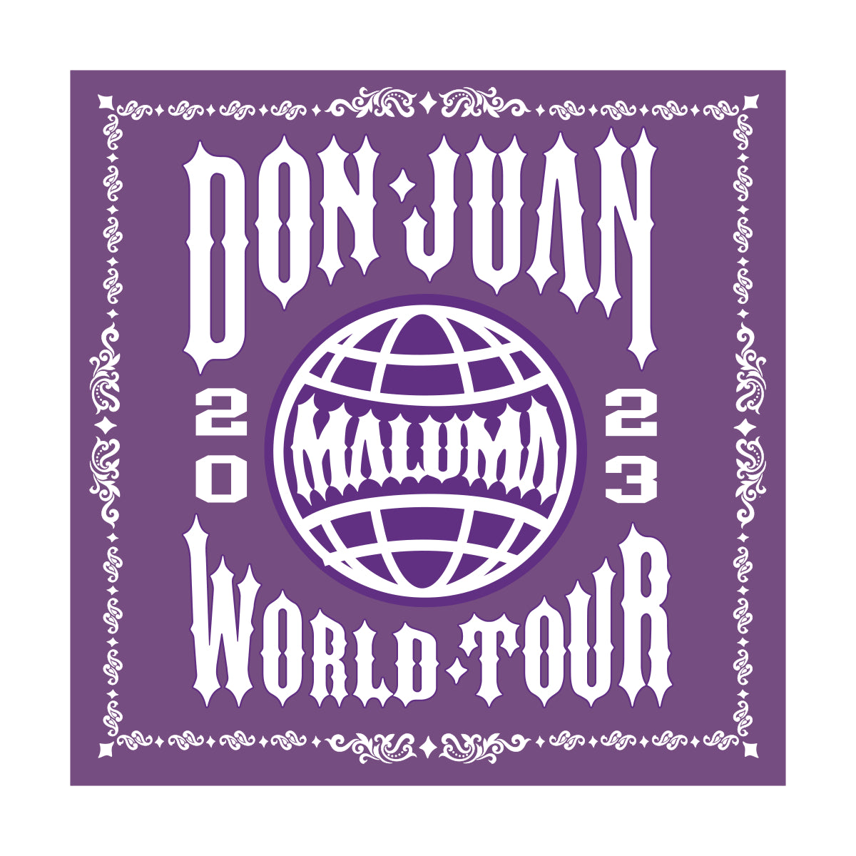 Don Juan Purple Bandana