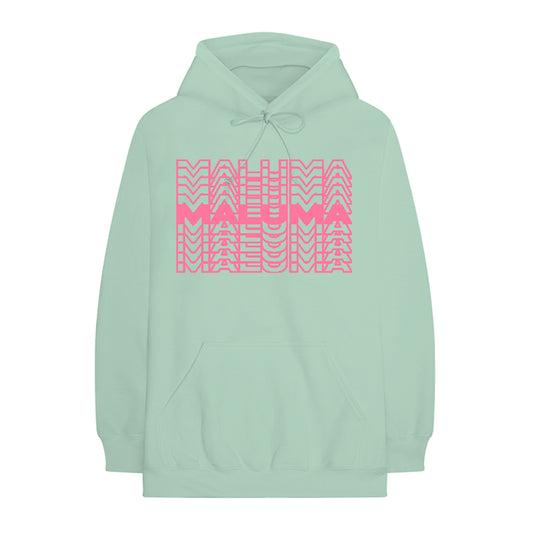 Maluma Repeat Hoodie - Mint