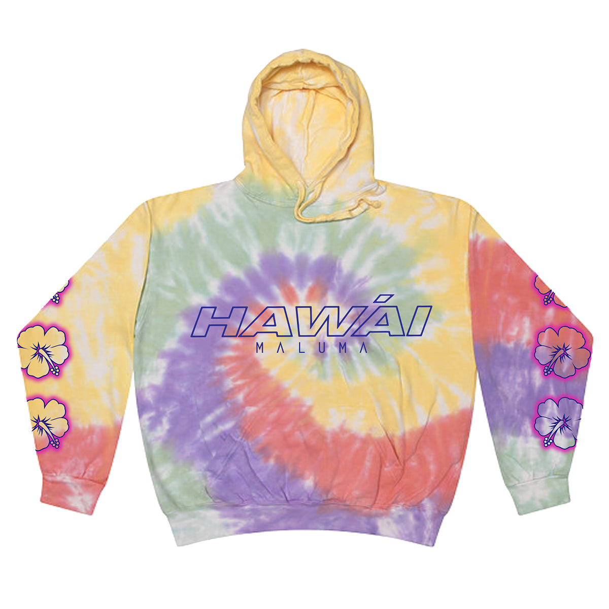 Hawái Tie Dye Hoodie