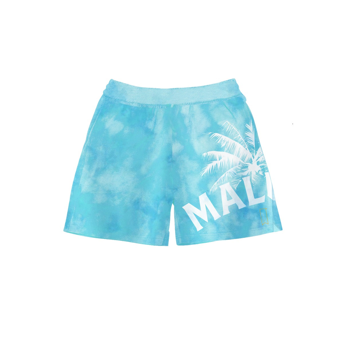 Dyed Sky Blue Shorts