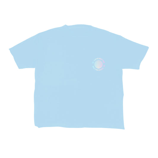 Blue Palm Tee